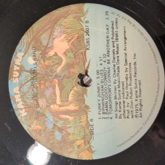 The Charlie Daniels Band 1975 LP Nightrider - Picture 8 of 11